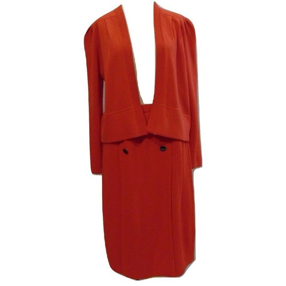 St. John Other - Vintage St. John Santana Knit Skirt Suit Sz s